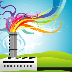 vector de energia en color © ighost