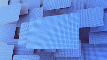 blue grid abstract background