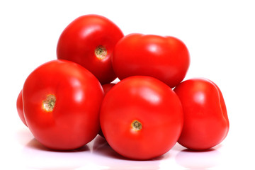 Red big tomatoes