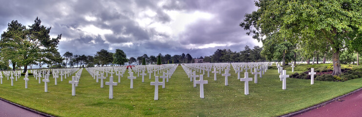 Panorama HDR du cimetière américain de Colleville-Sur-Mer