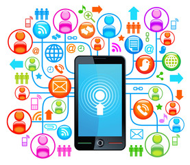 telephone social network