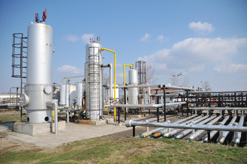 Fototapeta premium the oil industry