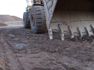 Earth moving digger bucket