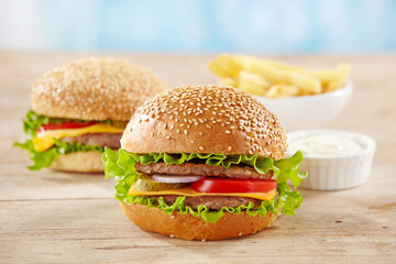 hamburgers