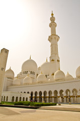 Sheikh Zayed Mosque in Abu Dhabi City