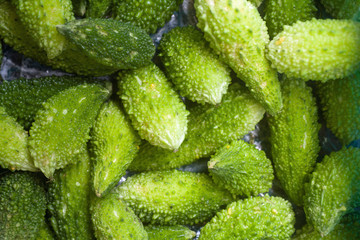 small green bitter melon