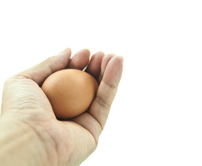 Egg on hand