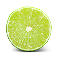 Half of lime
