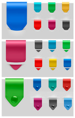 Abstract origami speech bubble vector background