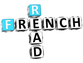3D Read French Crossword