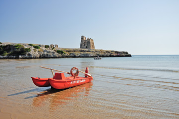BAIA DI SFINALE, GARGANO, PUGLIA, ITALIA