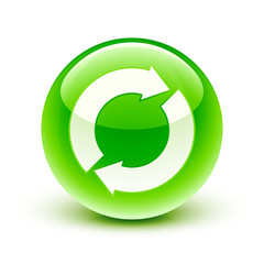 icône recyclage / recycling icon