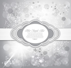 Vector holiday greeting background