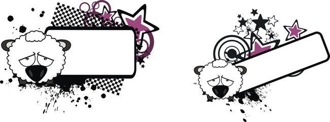 sheep ball cartoon copyspace4