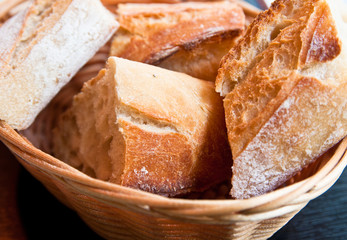 bread in basket
