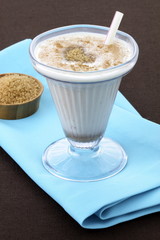 fresh avena or oatmeal drink