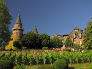 Château de Castel Novel ; Corrèze ; Périgord ; Limousin