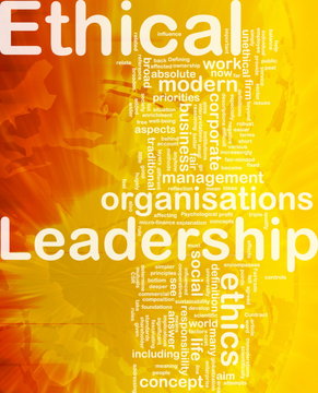 Ethical Leadership Background Concept