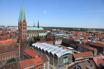 Naklejka na ściany i meble Lübeck