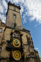 Fototapeta na wymiar La tour de l'Horloge à Prague