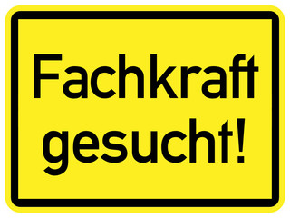 Fachkraft gesucht