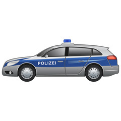 Polizeifahrzeug