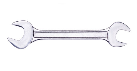 wrench isolated on white
