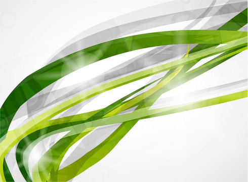 Vector Absract Green Background