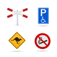 Verkehrszeichen, Schilder & Symbole