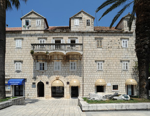 Fototapeta na wymiar Makarska en Croatie - Villa Tonolli