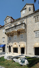 Fototapeta na wymiar Makarska en Croatie - Villa Tonolli
