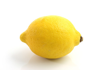 lemon isolated in white background