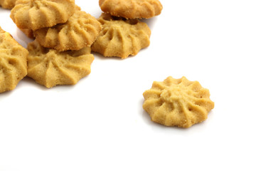 Cookie isolated in white background