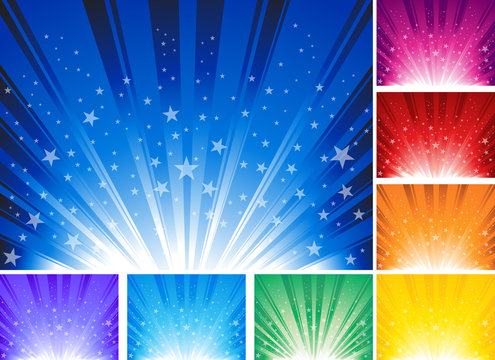 Starburst background