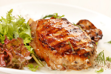 Chicken Steak with vegetables