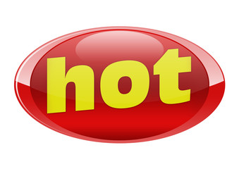 button oval hot