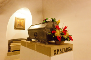 Tomb of Piotr Skarga - obrazy, fototapety, plakaty