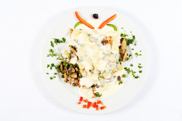 Grilled chicken with soya sauce