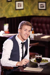 Attractive man