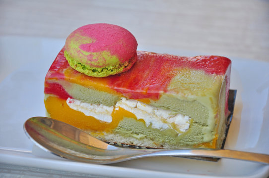 macaron glac&eacute;