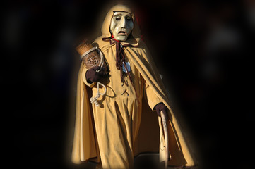 Fasnachtsmaske alemannische Fasnacht