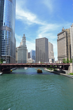 Summertime on the Chicago River