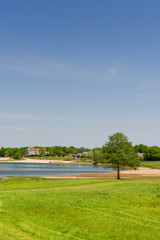 French landscape with water