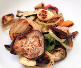 grilled fresh spices