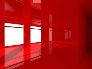 red interior