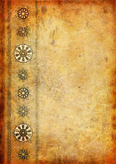 Obraz na płótnie Canvas Oriental rocznika tle