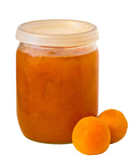 apricot jam jar
