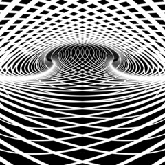 Optical illusion background.