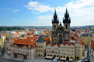 Eglise de Tyn dans Prague