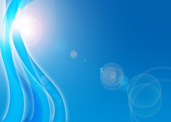 riflesso azzurro
